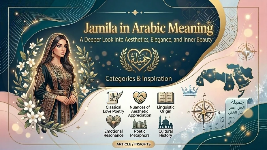 jamila meaning in Arabic