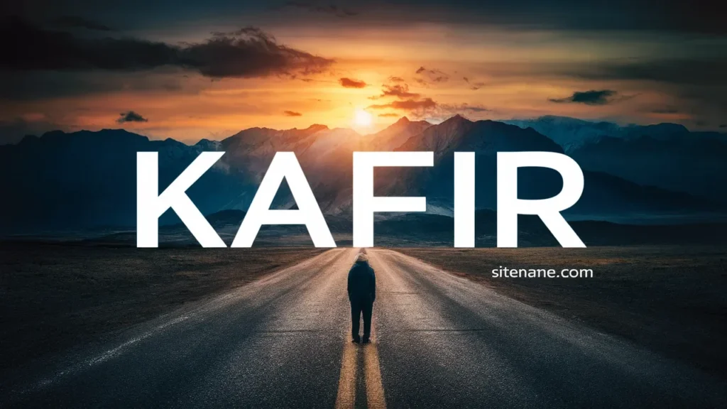 Kafir Meaning