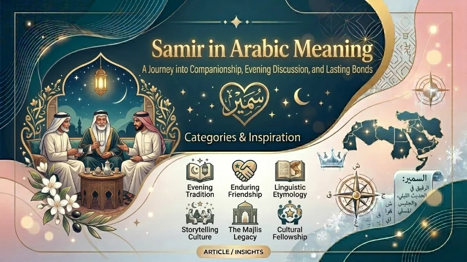 “samir meaning in arabic