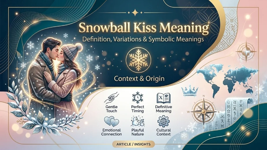 Snowball Kiss Meaning