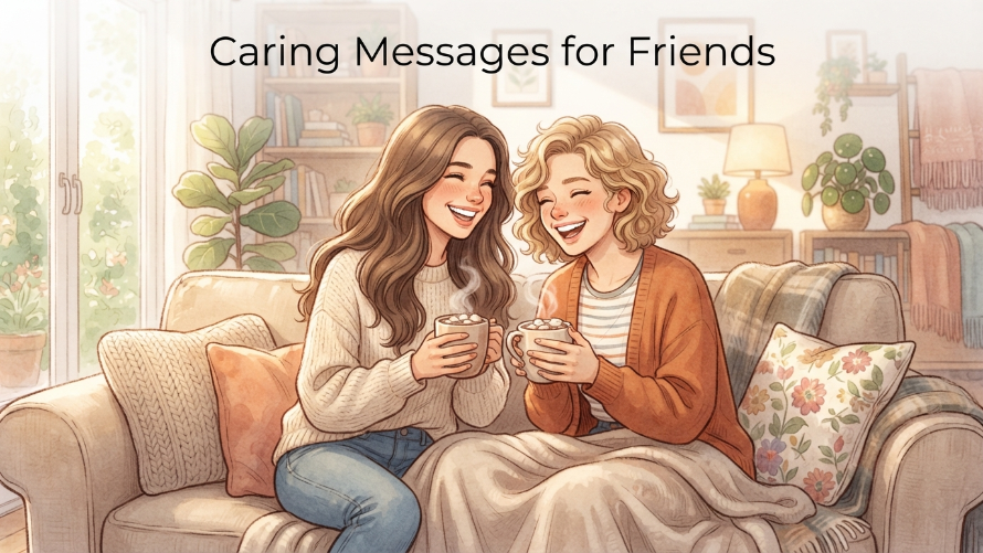Caring Messages for Friends