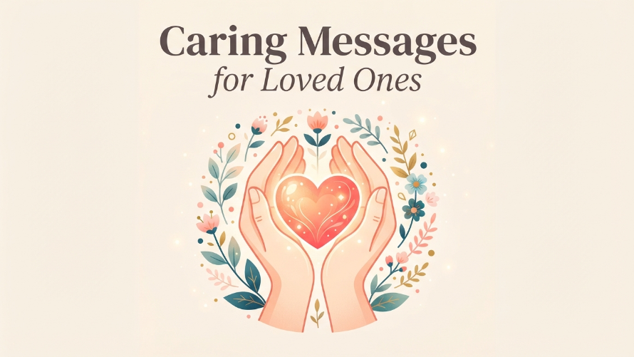 caring messages for loved ones