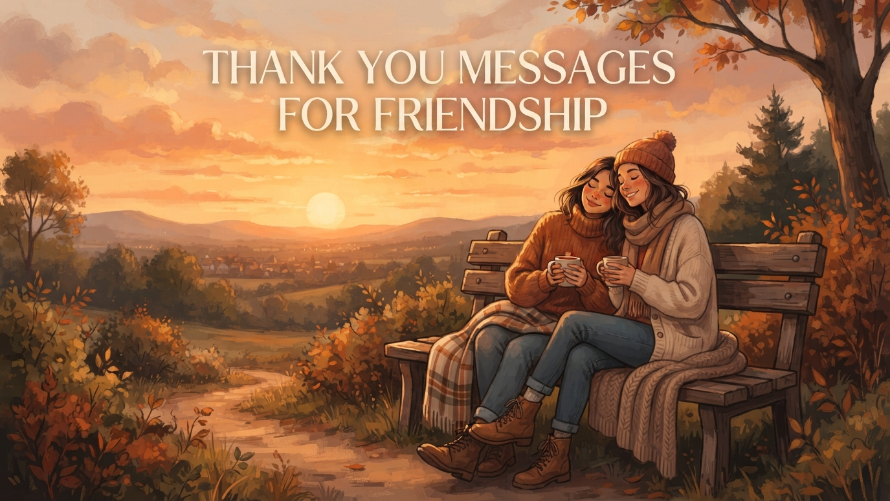 Thank You Messages for Friendship