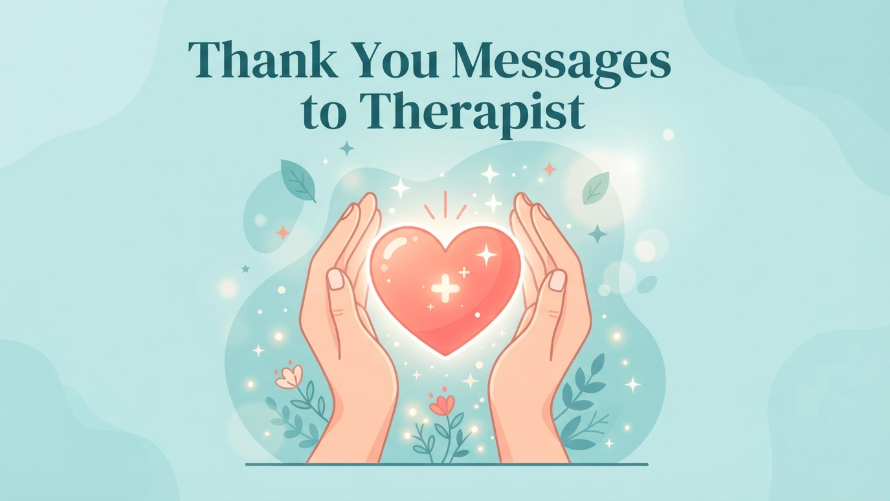 Thank You Messages to Therapist