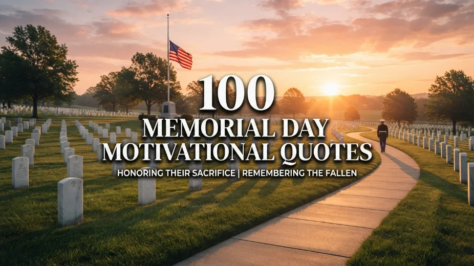 100 Memorial Day Motivational Quotes