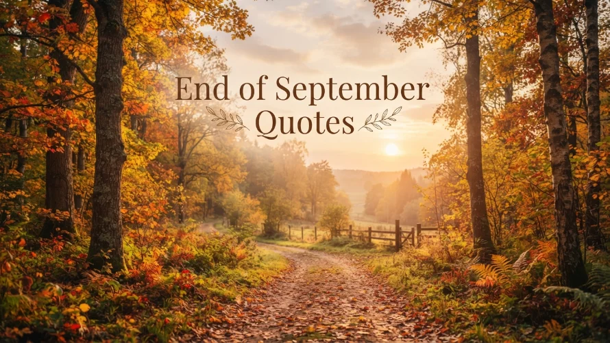 End of September Quotes