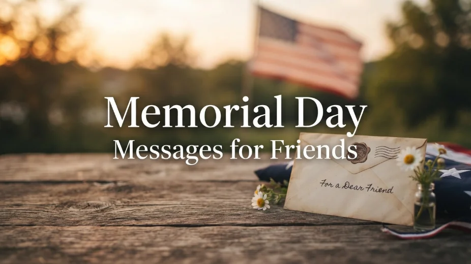 Memorial Day Messages for Friends 