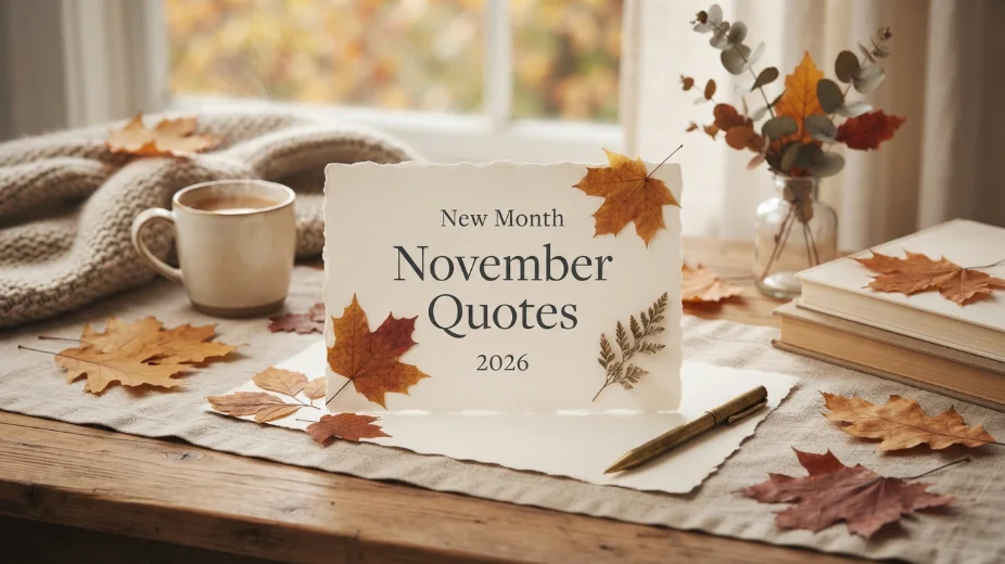 New Month November Quotes 2026