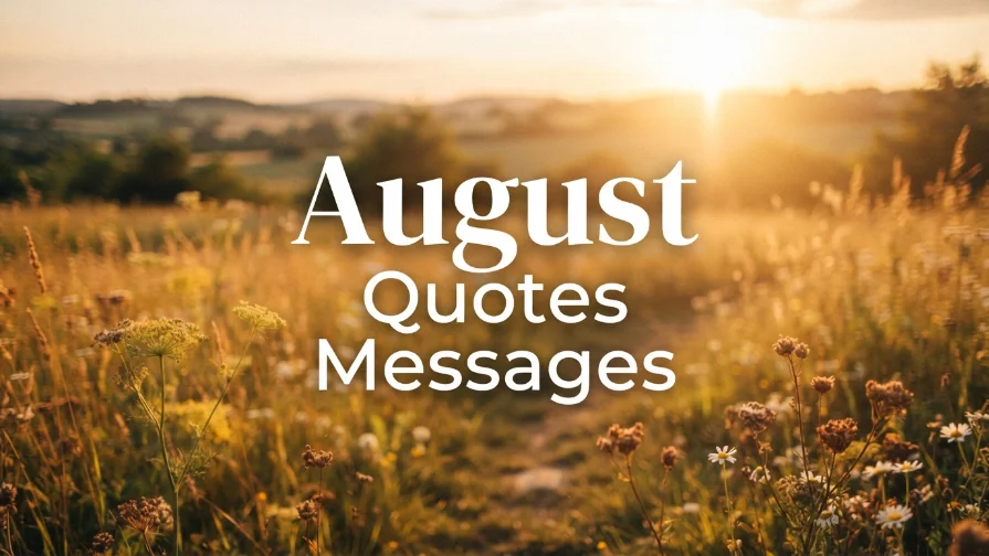 August Quotes Messages