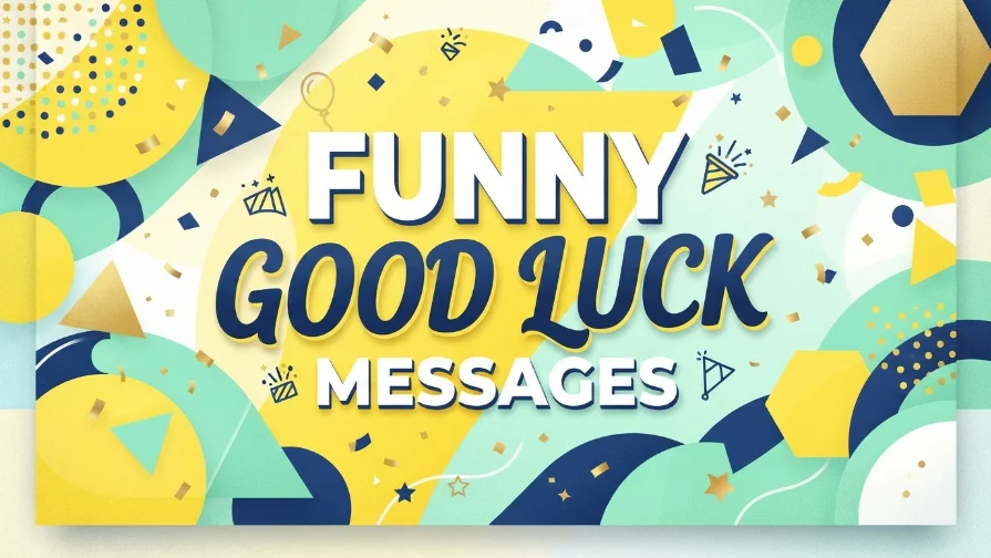 Funny Good Luck Messages