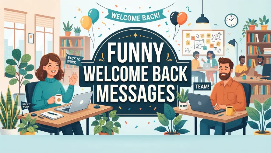 Funny Welcome Back Messages