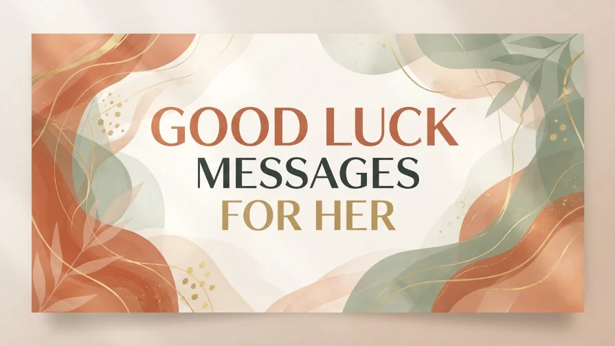 Good Luck Messages for Her