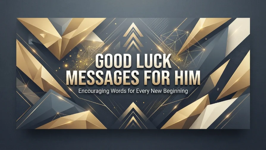 Good Luck Messages for Him