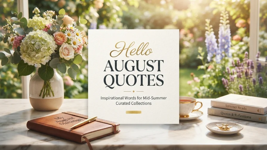 Hello August Quotes 