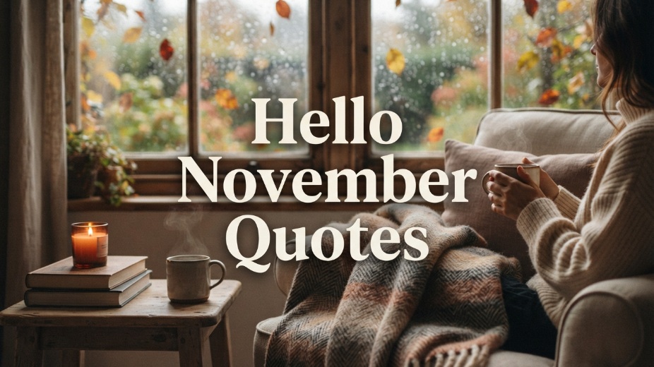 Hello November Quotes