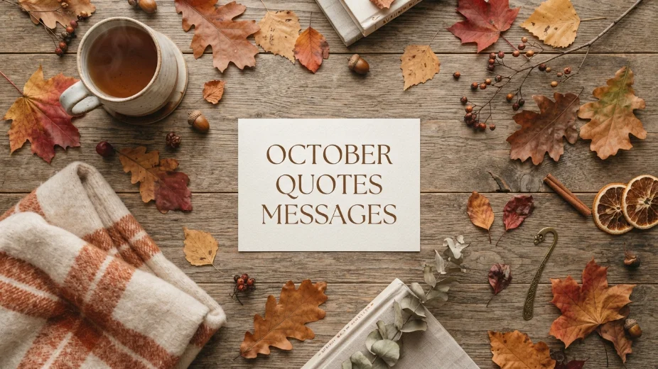 October Quotes Messages