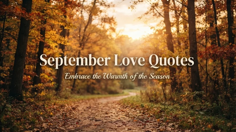 September Love Quotes
