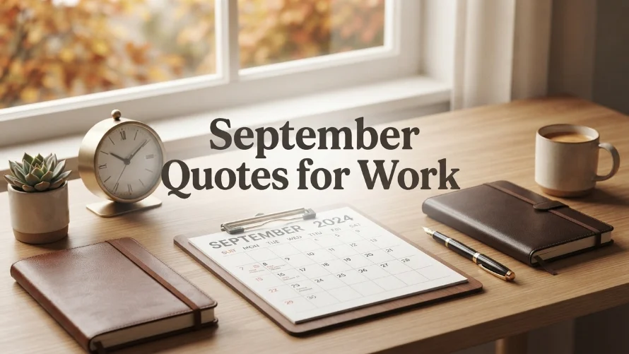 September Quotes for Work