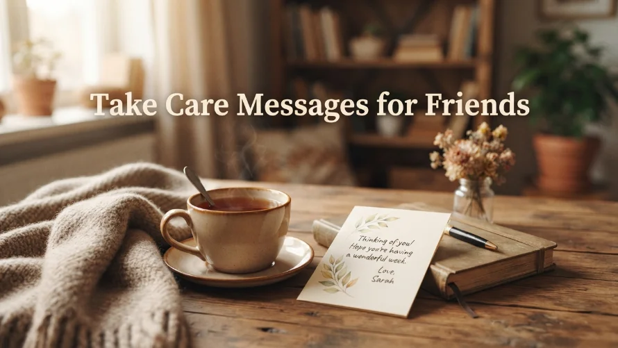 Take Care Messages for Friends