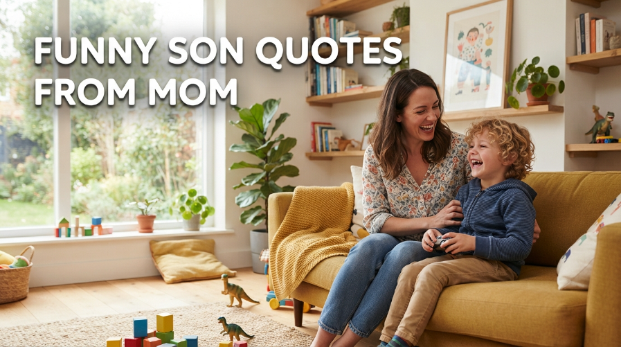 Funny Son Quotes From Mom