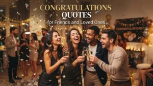 Congratulations Quotes for Friends and Loved Ones