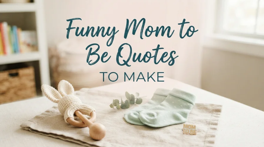 Funny Mom to Be Quotes to Make