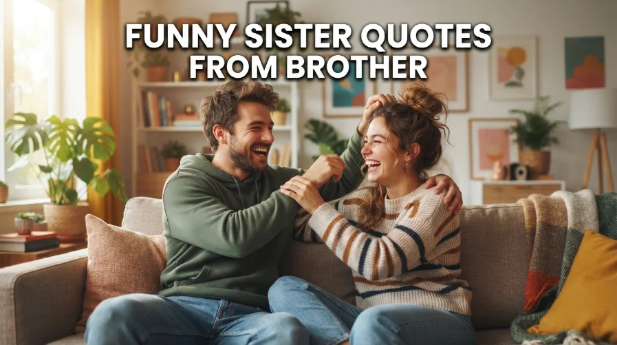 Funny Sister Quotes From Brother