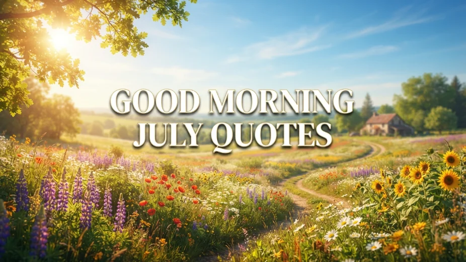 Good Morning July Quotes 