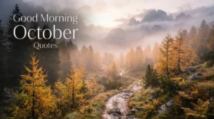 Good Morning October Quotes 