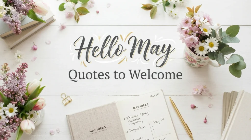 Hello May Quotes to Welcome