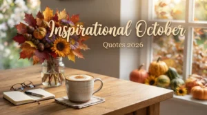 Inspirational October Quotess 2026