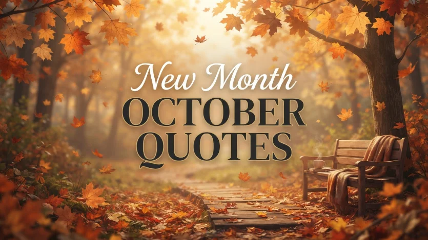 New Month October Quotes