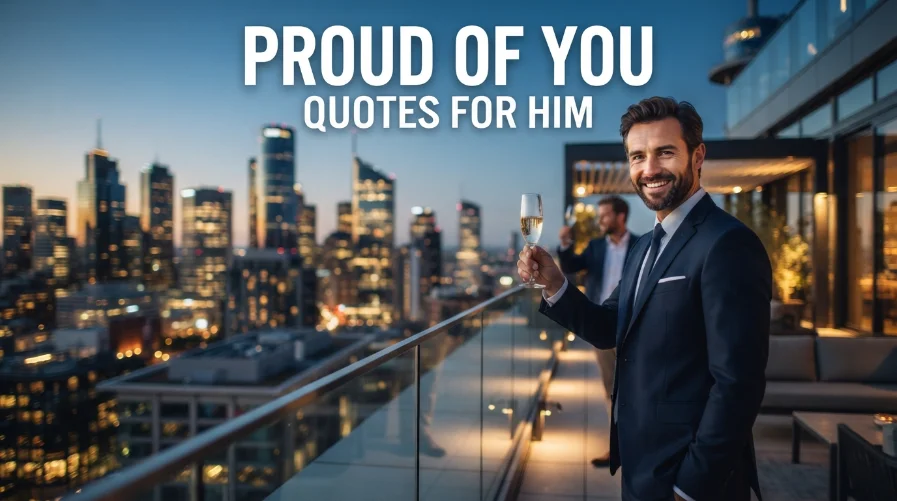 Proud of You Quotes for Him