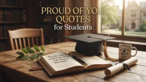 Proud of You Quotes for Students 