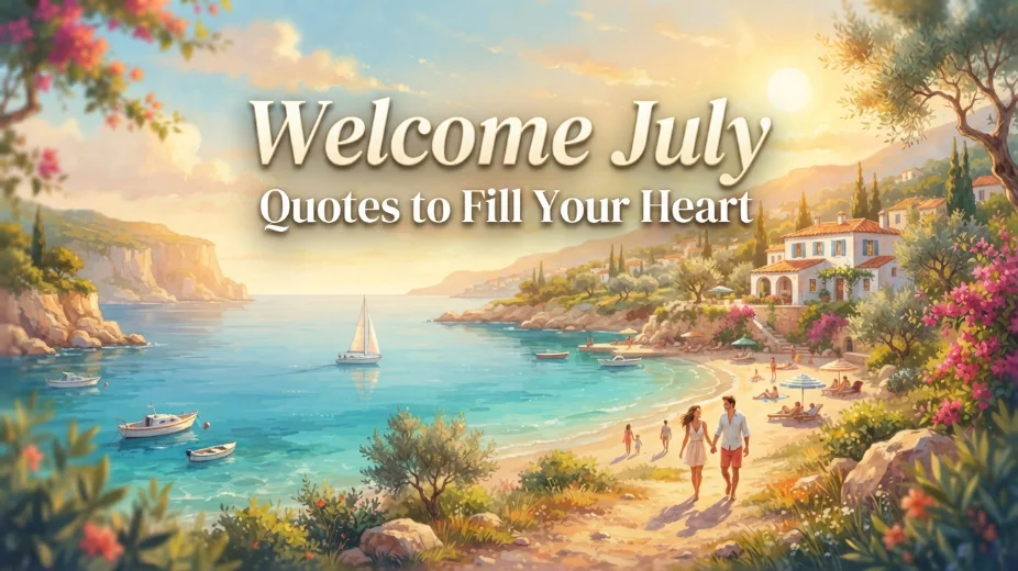 Welcome July Quotes to Fill Your Heart